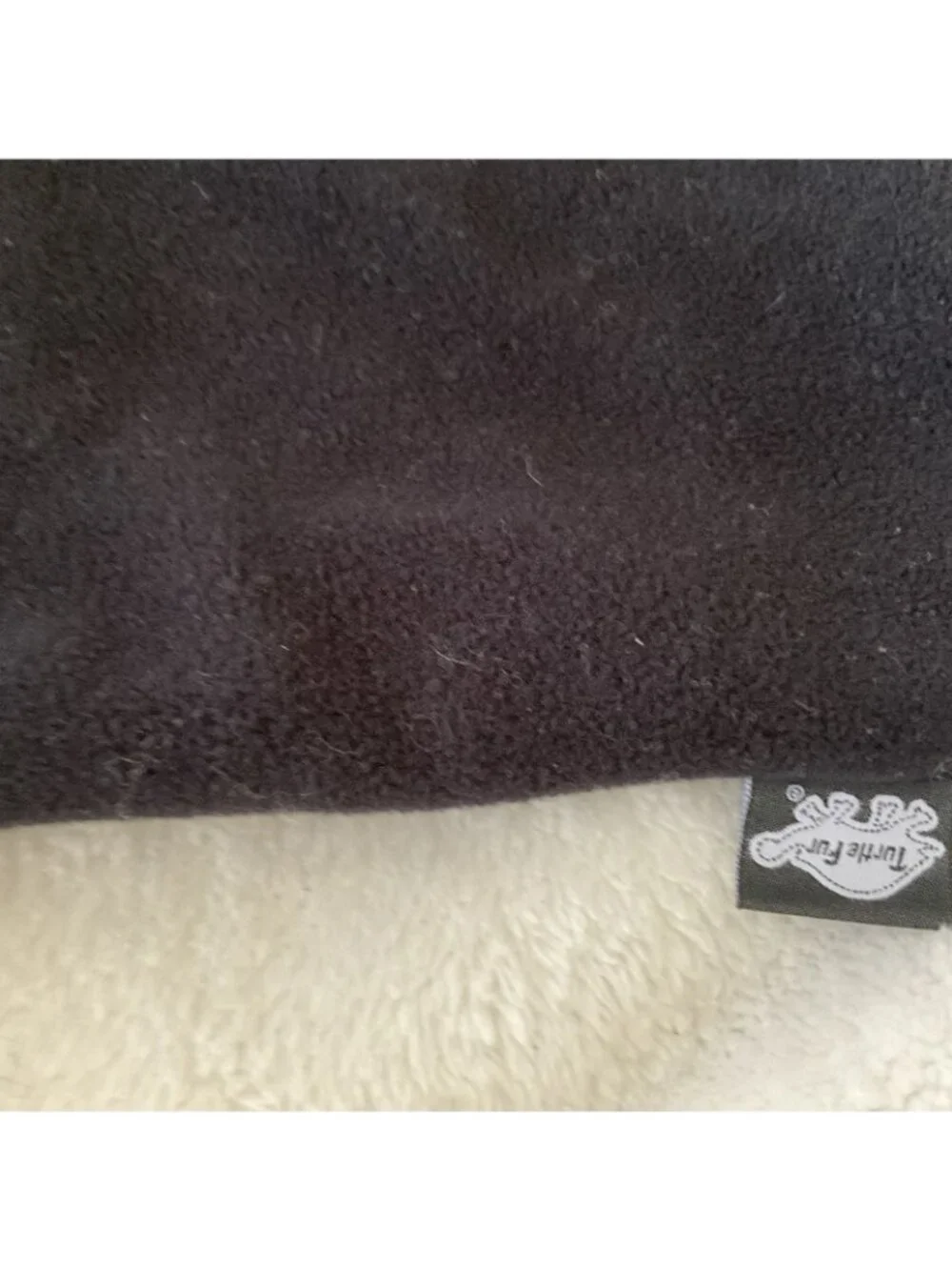 Turtle Fur Original Fleece Neck Warmer Gaiter Black Winter Ski Scarf One Size